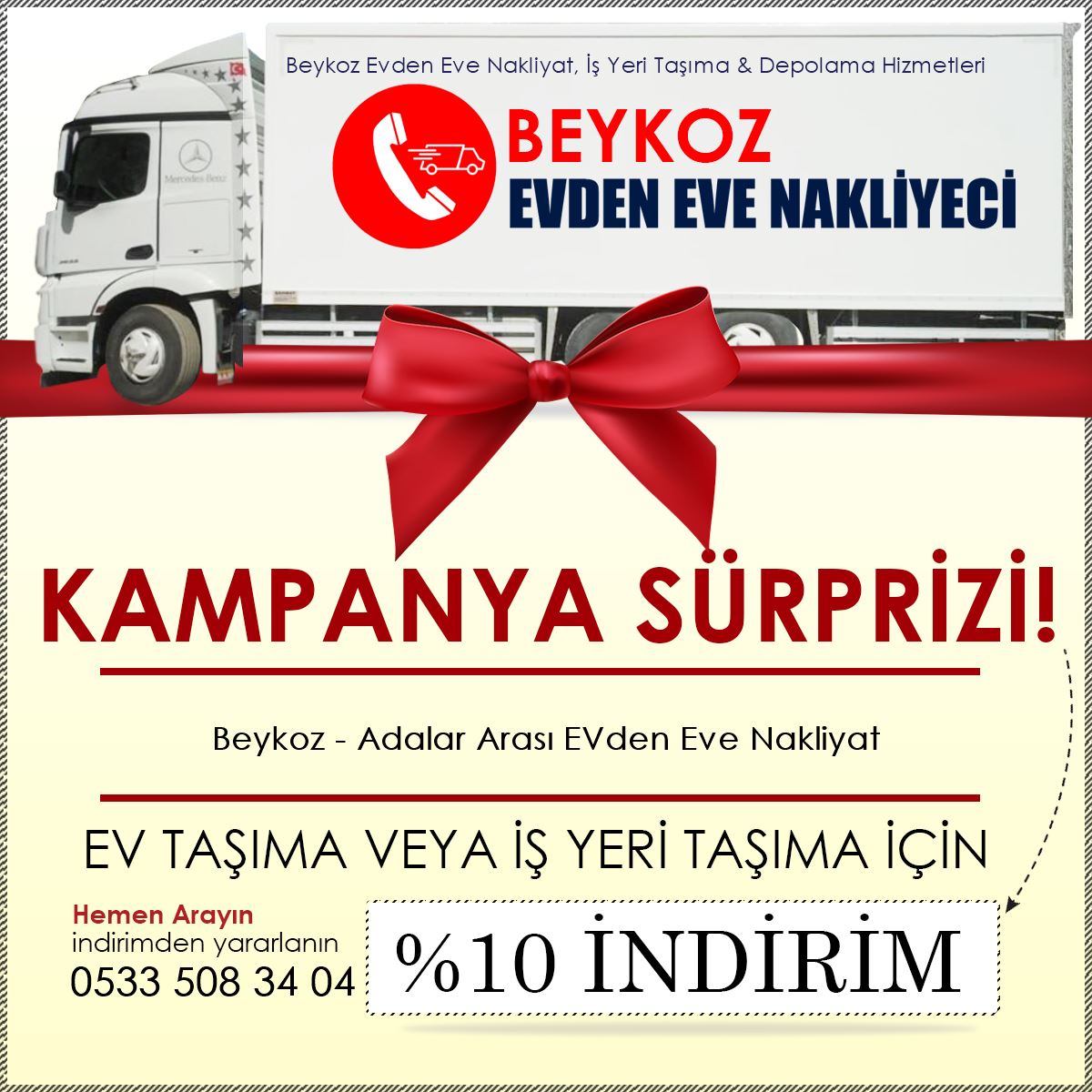 Beykoz - Adalar Arası EVden Eve Nakliyat