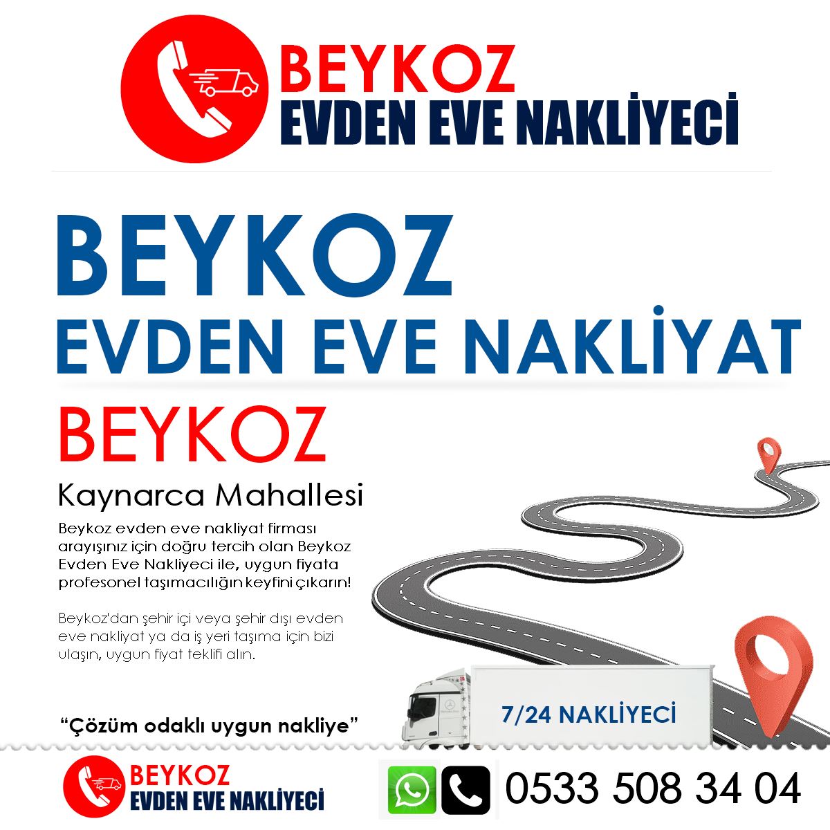 Kaynarca EVden Eve Nakliyat ve İş Yeri Taşıma